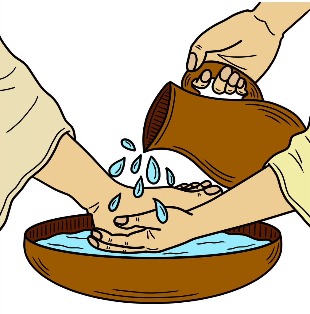 Jesus wäscht dir die Füße